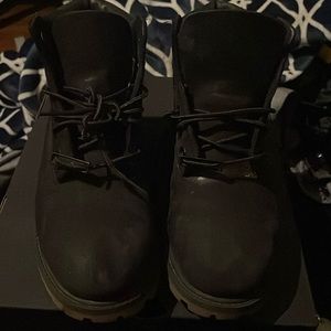 Black timbs gum sole